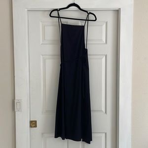 BASERANGE SILK WRAP DRESS